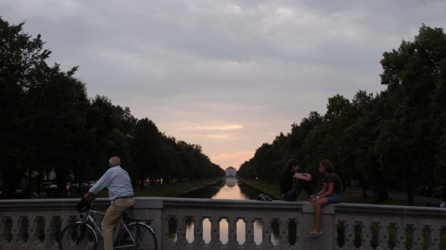 Gerner Brücke über den Nymphenburger Kanal