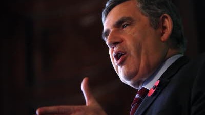 Gordon Brown: Gordon Brown droht Afghanistan mit Truppenabzug.