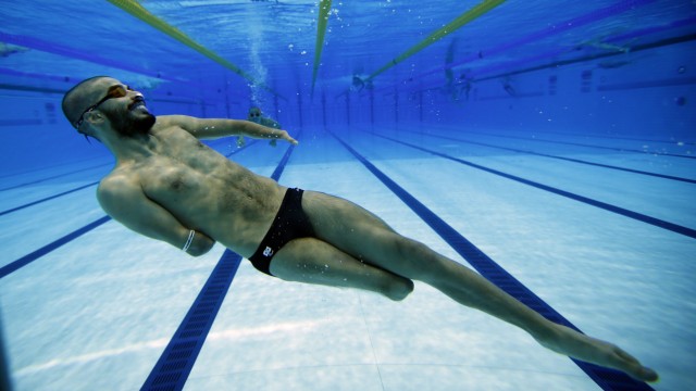 Paralympics 2012 in London: In London dabei: der brasilianische Schwimmer Daniel Dias.