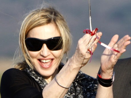 Madonna in Malawi;Reuters