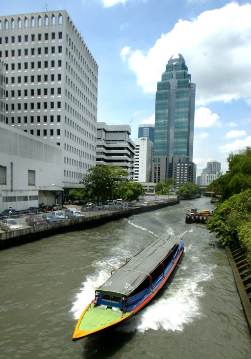 Bangkok Thailand Hauptstadt Städtereise Kanal