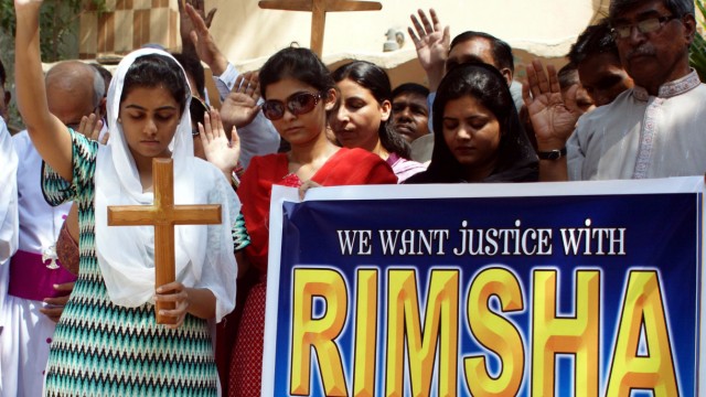 Pakistani Christians demand release of Rimsha