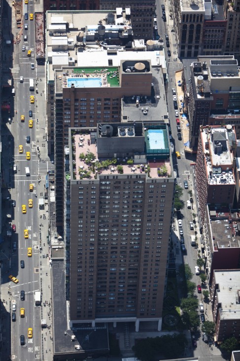New York Bildband Dachgarten Manhattan Wolkenkratzer