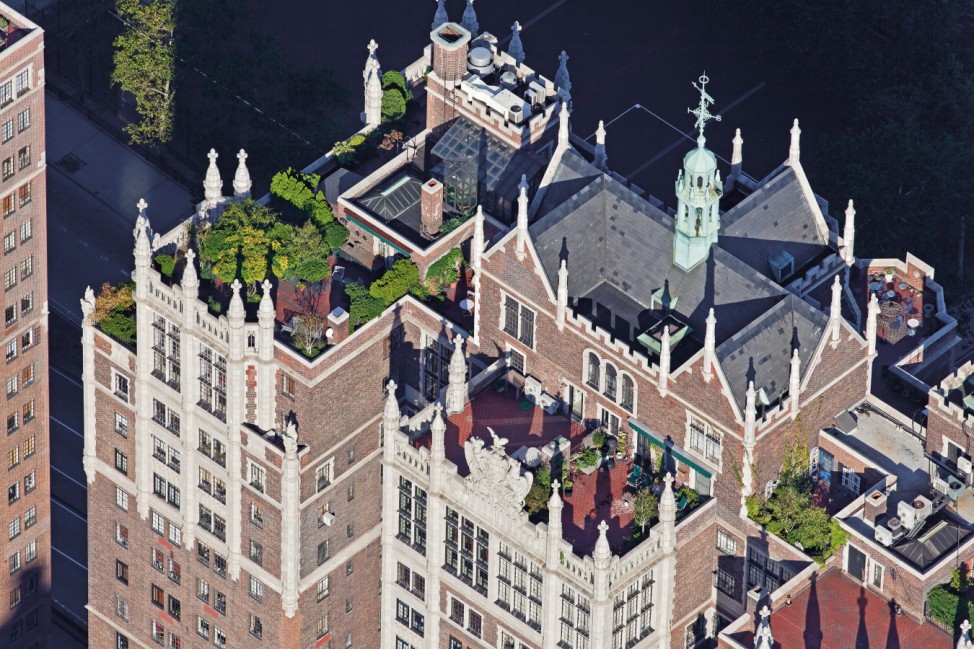 New York Bildband Dachgarten Manhattan Wolkenkratzer