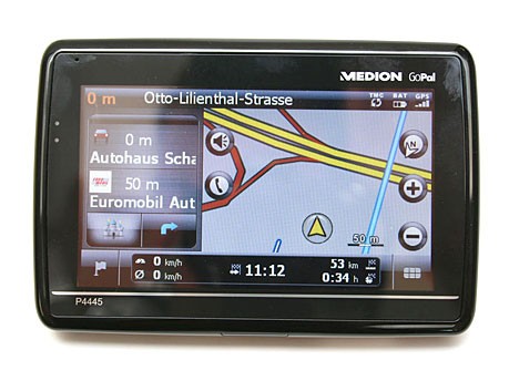ADAC-Test: Mobile Navigationsgeräte Medion GoPal E4445
