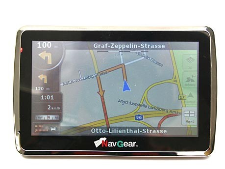 ADAC-Test: Mobile Navigationsgeräte NavGear GT 50T