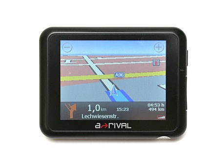 ADAC-Test: Mobile Navigationsgeräte a-rival NAV-PN43