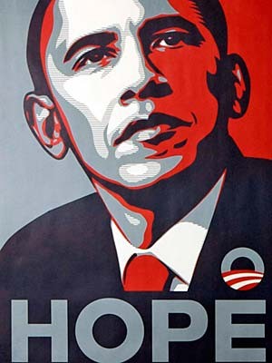 Barack Obama US-Präsident Hoffnung Veränderung, AP
