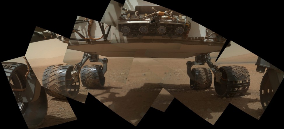 Selbstporträt des Nasa-Rovers "Curiosity"