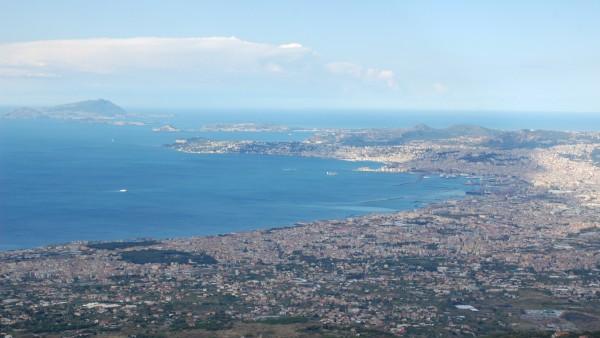 Vesuv Pompeji Capri Neapel Golf von Neapel Italien