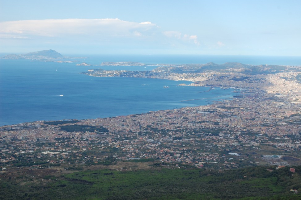 Vesuv Pompeji Capri Neapel Golf von Neapel Italien