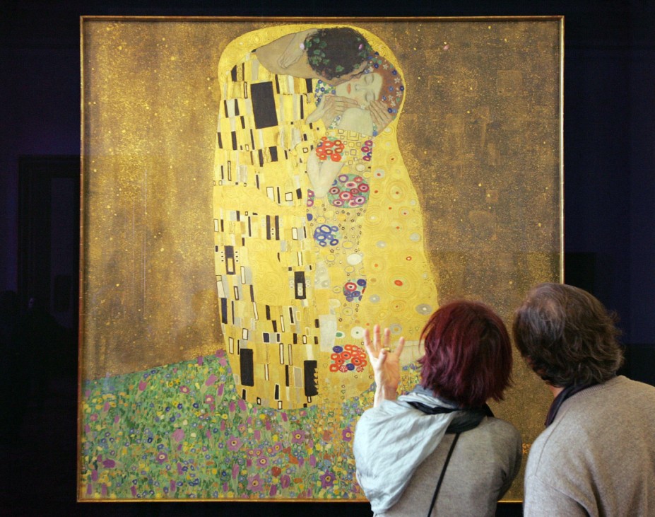 Gustav Klimt Der Kuss Wien Absurdistan Mitten in Absurdistan Kurios