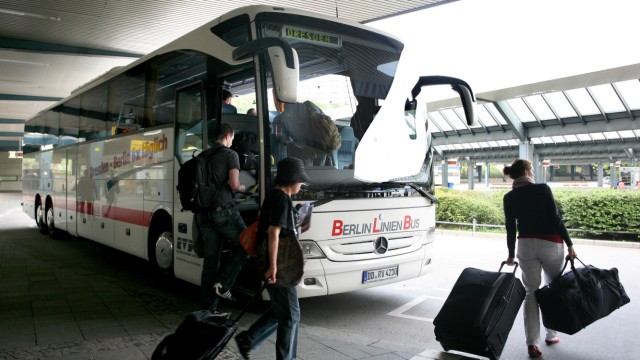 Fernbusse Fernbus-Linien Bahn Linienverkehr