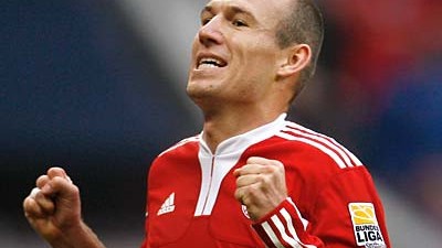 Champions League: Bayern - Bordeaux: Arjen Robben steht gegen Bordeaux nicht in der Startelf.