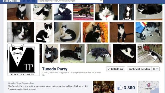 Tuxedo Party Facebook