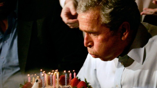 60. Geburtstag, alternde Gesellschaft, Bush