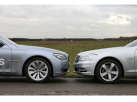 Vergleich Mercedes S 400 Hybrid BMW 7er Active Hybrid