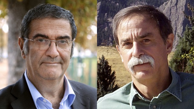 Nobelpreis für Physik: Die beiden Quantenforscher Serge Haroche (l.) und David Wineland teilen sich den Physik-Nobelpreis 2012.