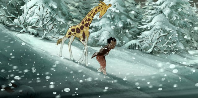 Kinostarts - 'Die Abenteuer der kleinen Giraffe Zarafa'