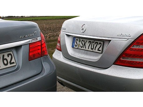 Vergleich Mercedes S 400 Hybrid BMW 7er Active Hybrid