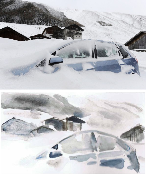 Heavy snowfalls in Austria increases danger of avalanches