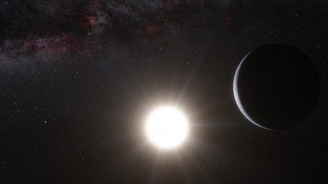 So stellen sich Wissenschaftler die Verhältnisse im System Alpha Centauri vor. Sie haben dort jetzt Hinweise auf einen Exo-Planeten entdeckt. Es ist der bislang nächste Panet außerhalb unseres Sonnens