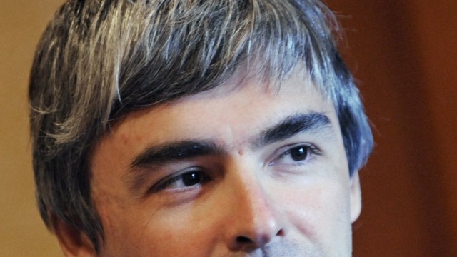 Google-Chef Larry Page
