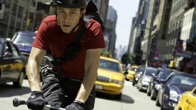 Joseph Gordon-Levitt als Wilee im Actionfilm "Premium Rush"