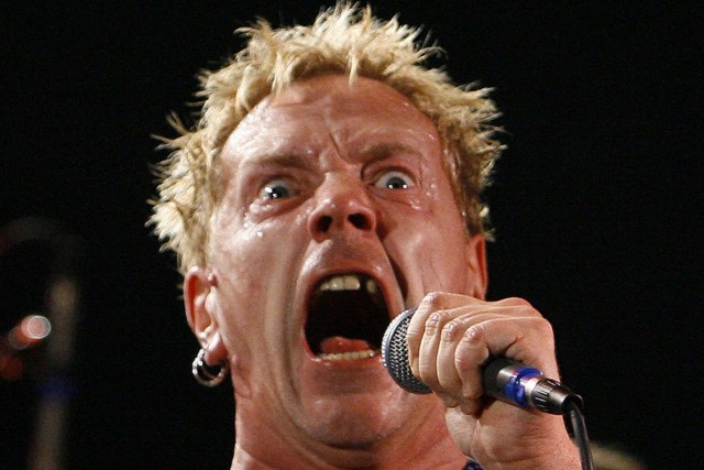 John Lydon alias Johnny Rotten; Sex Pistols