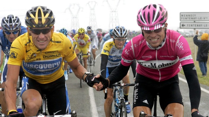 Tour de France Armstrong und Ullrich
