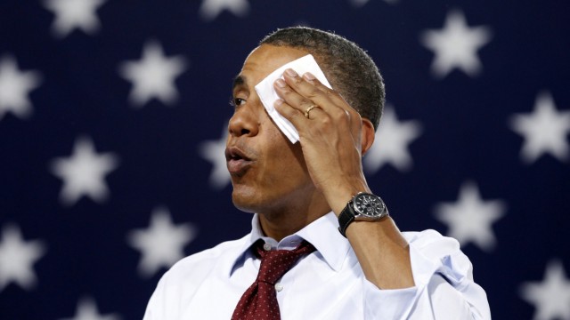 Barack Obama Sandy Hurrikan US-Wahlen