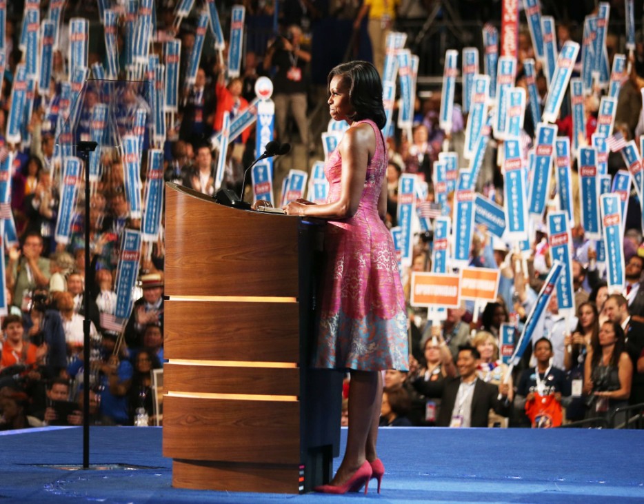 Rede von First Lady Michelle Obama beim Parteitag der Demokraten 2012 in Charlotte