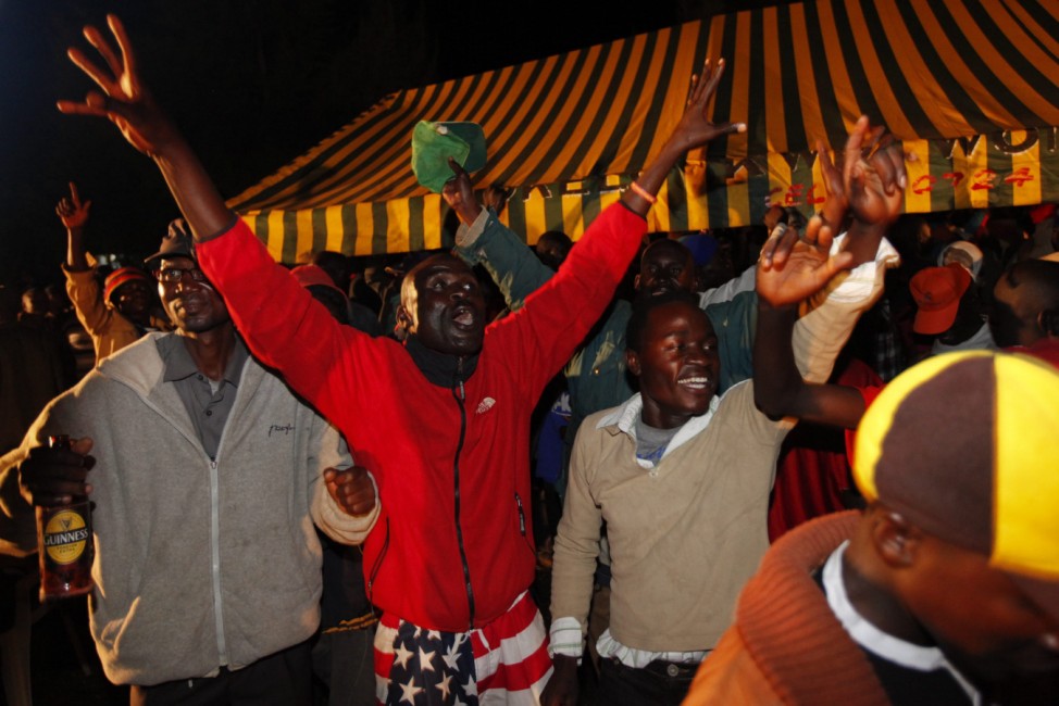 Kenyan village follows US Presidential election closely