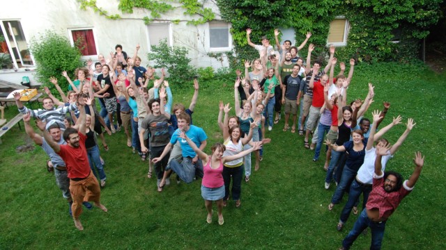 Studenten-Wohnheim in München: Dutzende Studenten wollen jedes Semester Teil des Maßmann-Kosmos werden.