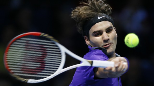 ATP-Masters in London: Im Halbfinale von London: Roger Federer.