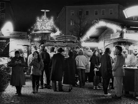 Weihnachtsmarkt in Haidhausen, 1984, SZ-Photo