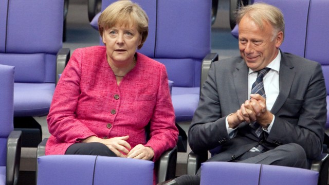 Bundestag Angela Merkel, Schwarz, Grün, Union