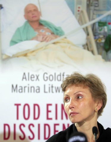 Litwinenko-Witwe stellt Buch vor
