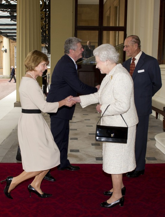 The Queen receives Germany's President Joachim Gauck