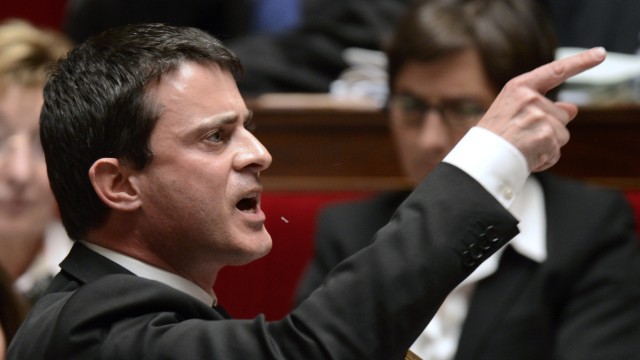 Manuel Valls Frankreich
