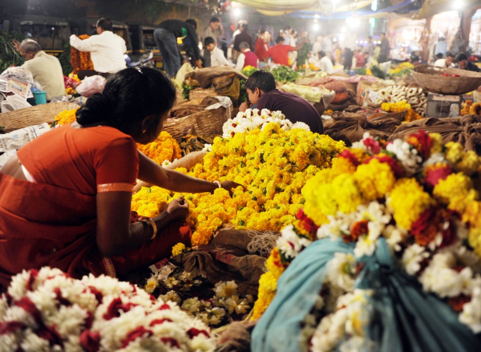 Lichterfest Diwali in Indien