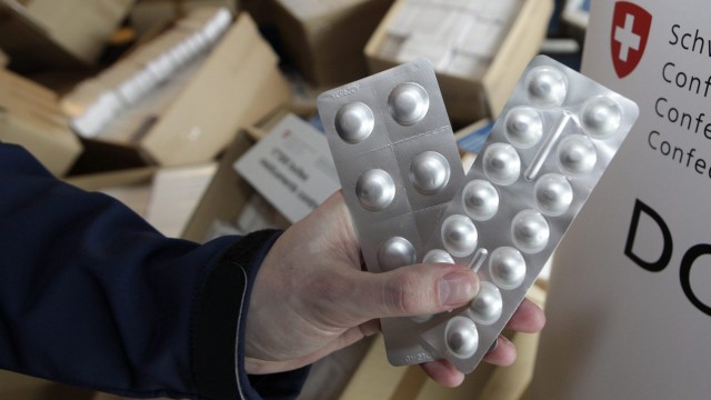 Gefälschte Medikamente in der Schweiz beschlagnahmt