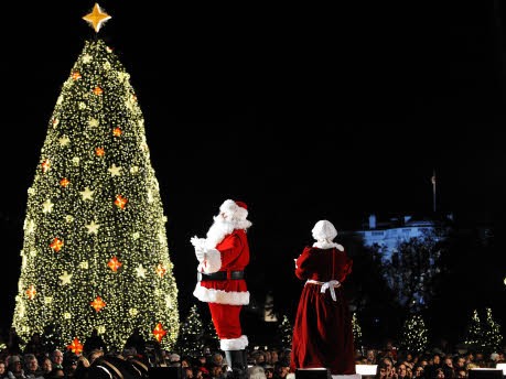 Weihnachtsbaum Weißes Haus; afp