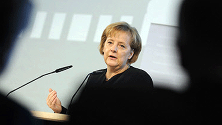 Angela Merkel, Führungstreffen, Foto: dpa