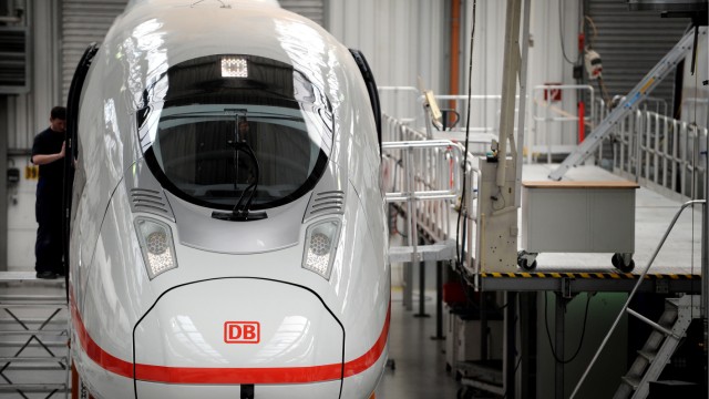 Siemens liefert neue ICE-Zuegen noch spaeter aus