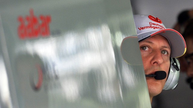 Schumacher faehrt in Rente