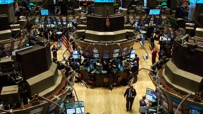 Wall Street: New York Stock Exchange: An den US-Börsen ging es nach oben. Der Dow Jones gewann über drei Prozent.