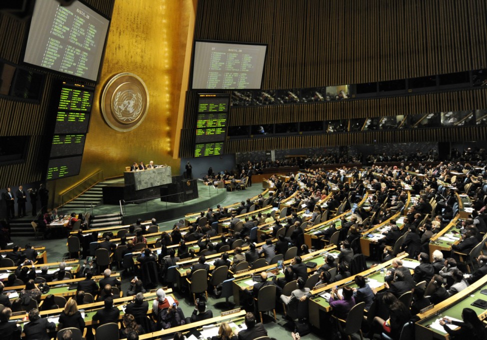 UN upgrades Palestinian status to non-member state