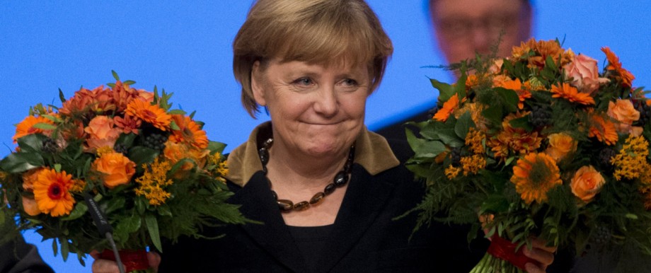 CDU-Parteitag: Fast 98 Prozent der Stimmen ihrer Partei: Angela Merkel ist derzeit eine Kanzlerin im Glück. Doch das kann sich schnell ändern.