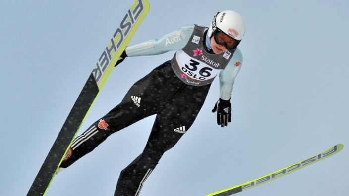 Nordische Ski-WM - Training Skispringer - Gräßler